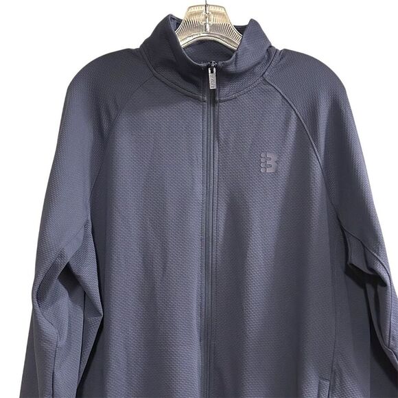 Bench Men's Blue Full Zip Pullover Jacket Size M Eco-Friendly Casual - Picture 2 of 16
